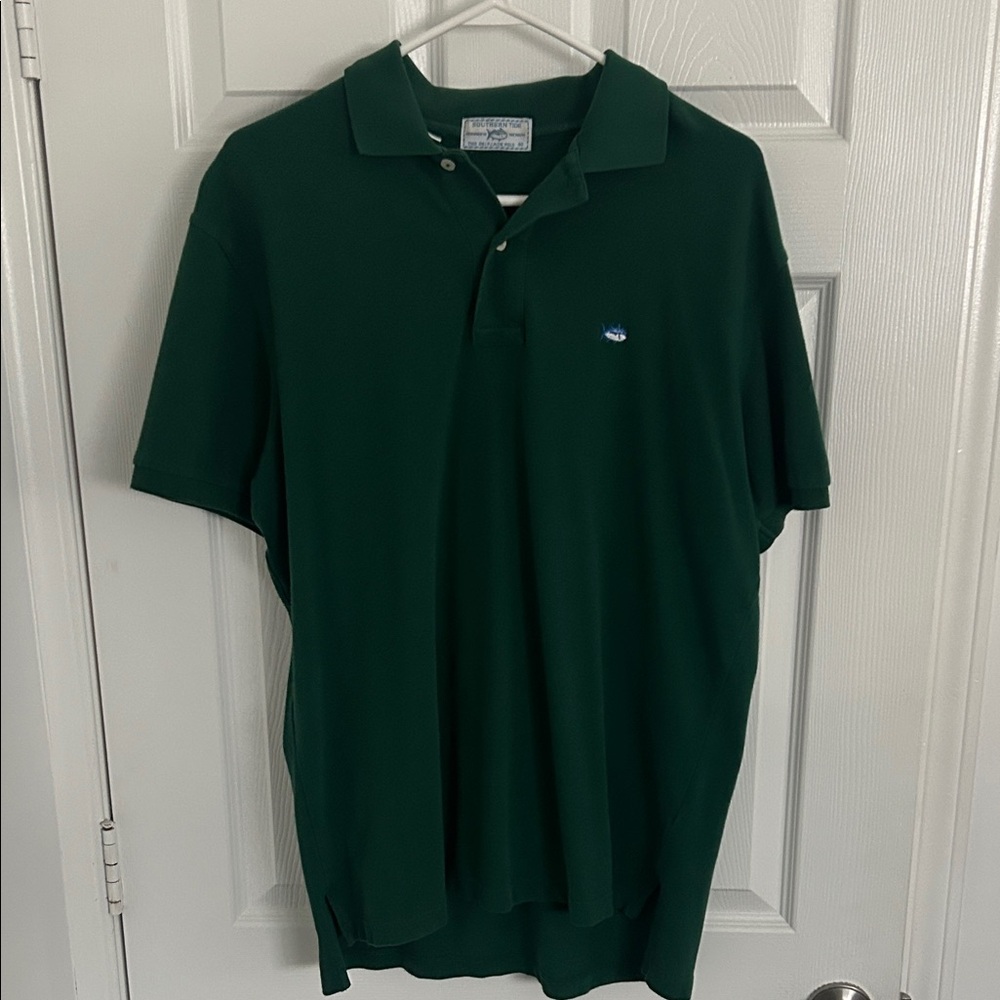 Southern Tide Skipjack Green Polo Shirt
